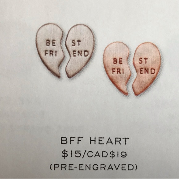 KEEP Collective BFF Heart Charms NWT - Picture 2 of 6